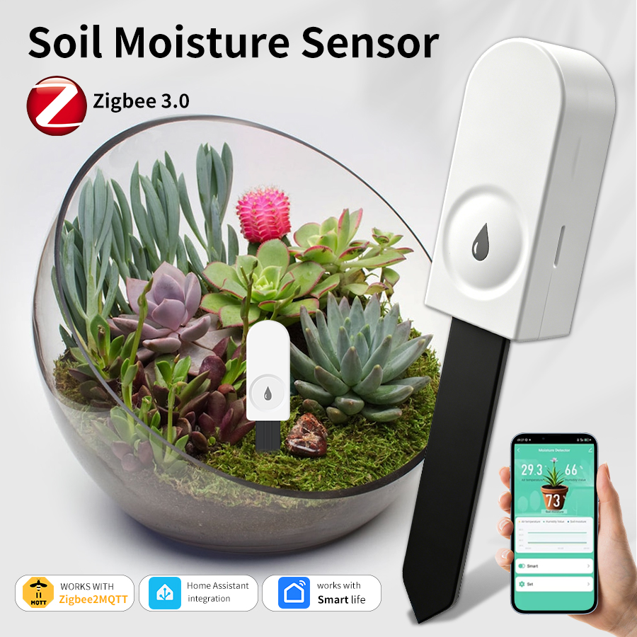 Smart Garden Products - Умный датчик влажности почвы ZigBee, измеритель