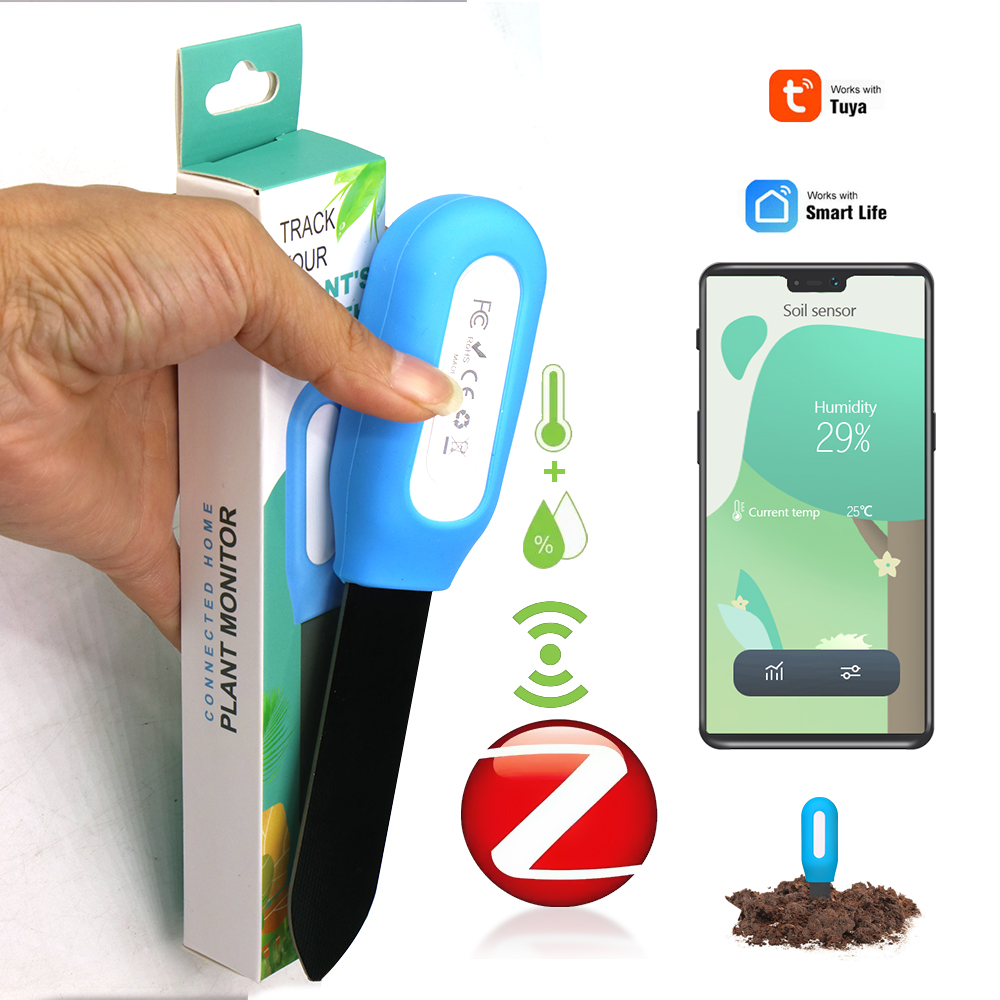 Smart Garden Sensors - Умный датчик почвы Zigbee для дома,