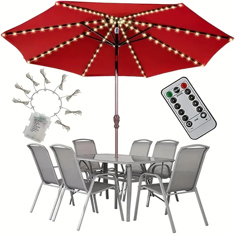 Smart Garden Umbrella - 104 фонари-зонты для наружного освещения с