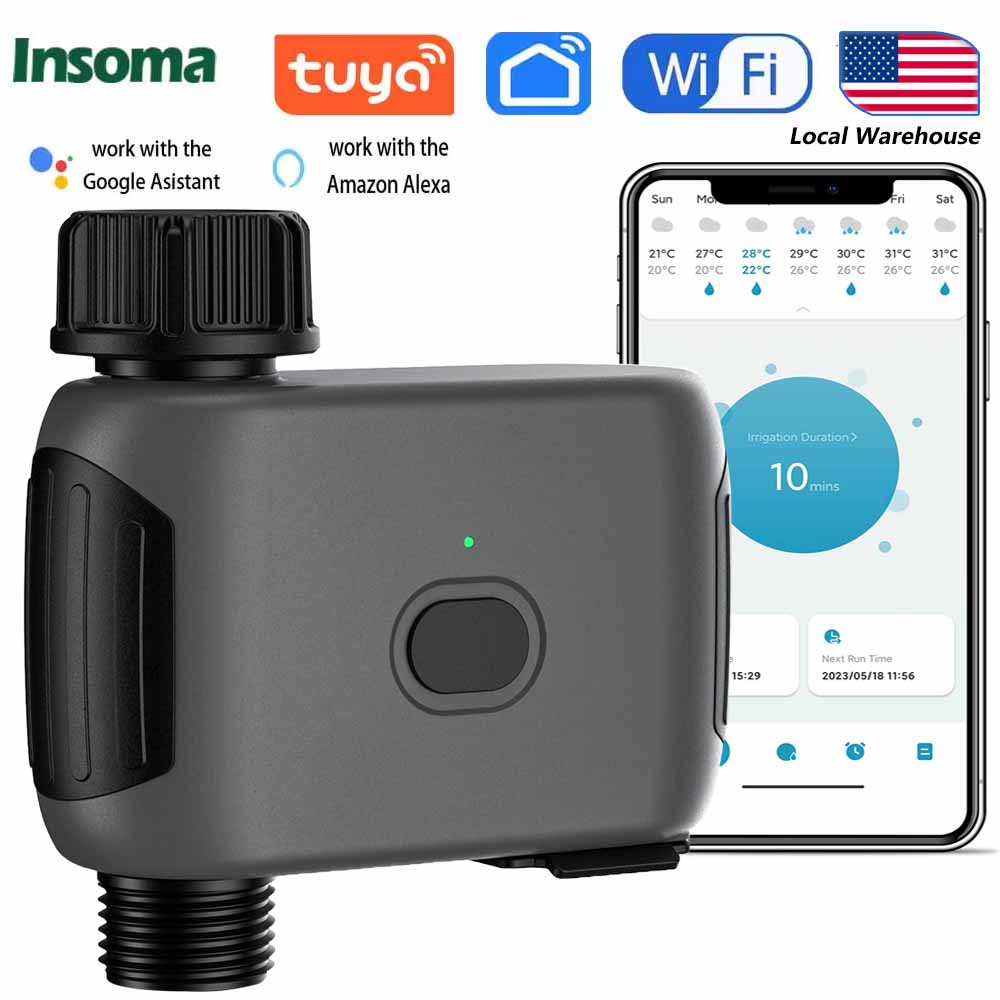 Smart Garden Tap - Автоматический таймер полива INSOMA с Wi-Fi,