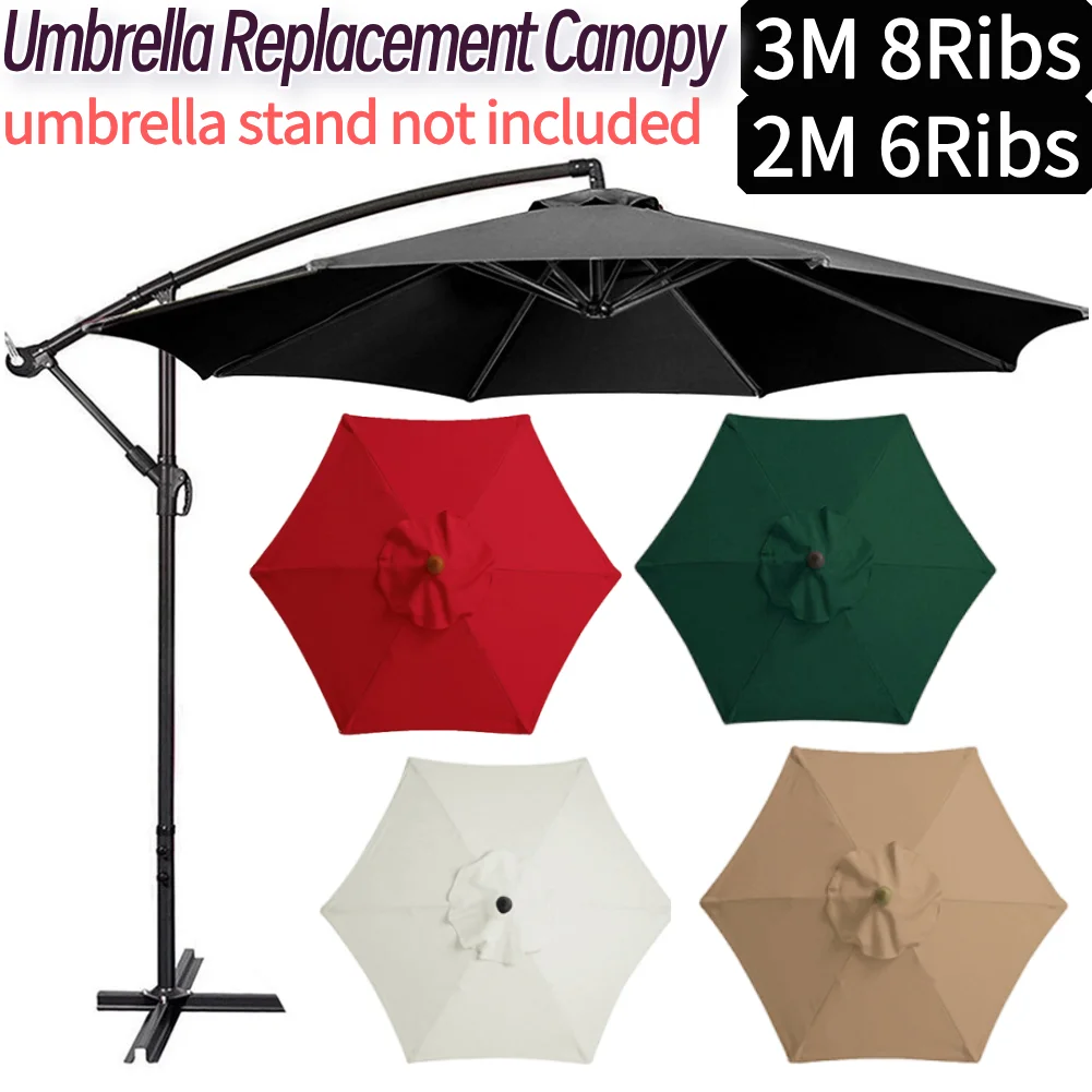 Smart Garden Umbrella - Зонт-парасоль 6/8 спиц, без стойки, 2
