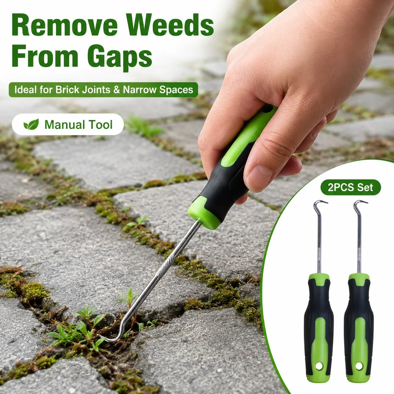 Smart Garden Edging - Набор из 2 ручных крючков для