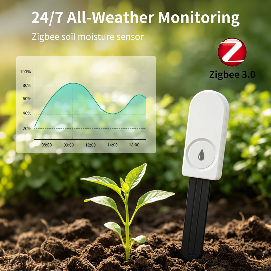 Smart Garden Products - Умный датчик влажности почвы ZigBee, измеритель
