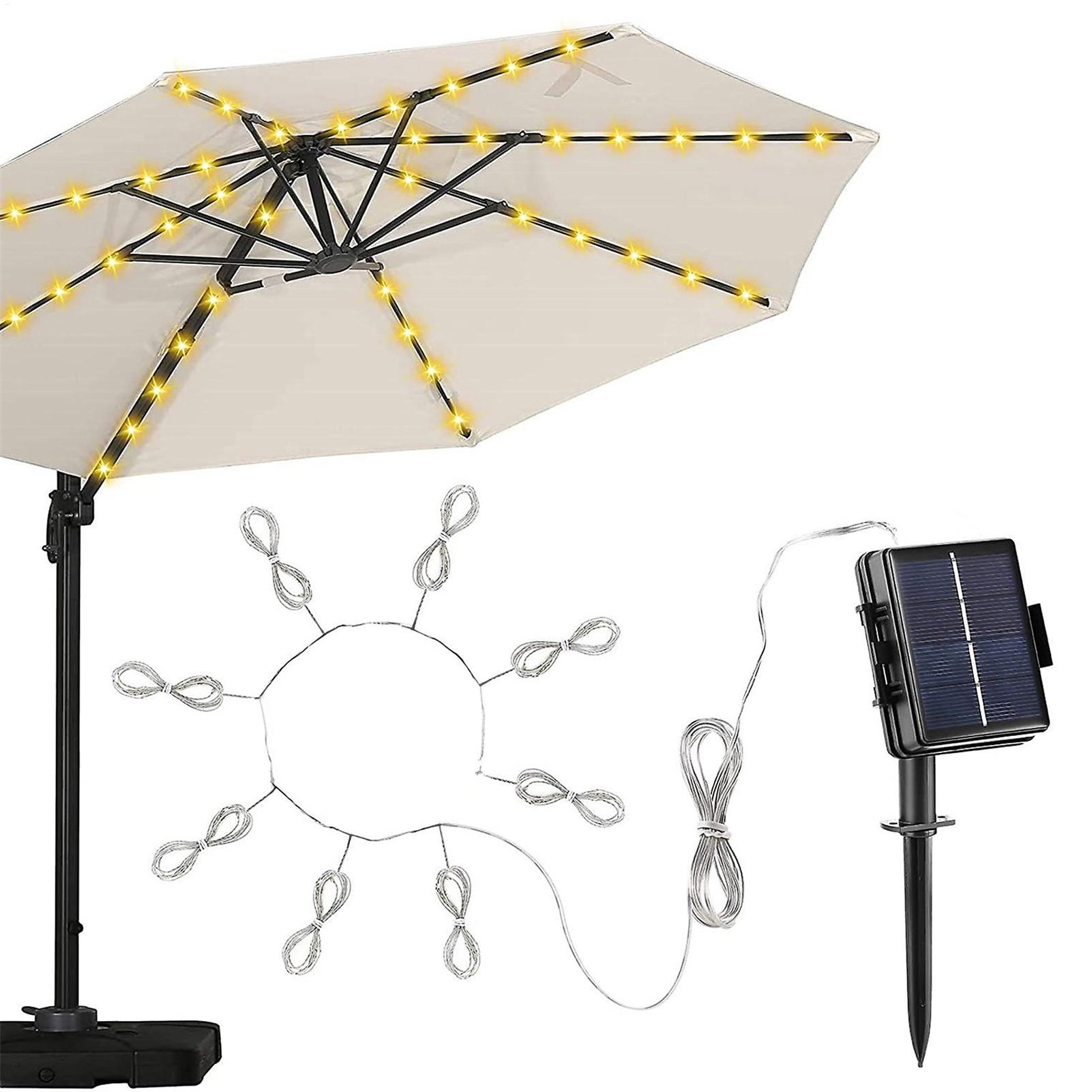 Smart Garden Umbrella - 104 светодиодных солнечных светильников для патио,