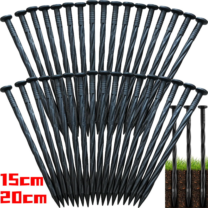 Smart Garden Edging - Пластиковые спиральные колышки для ландшафтного дизайна,