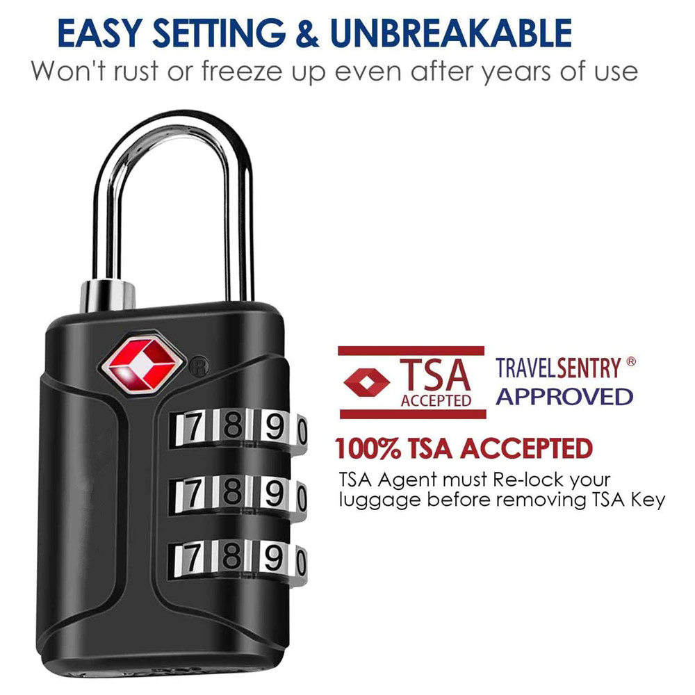 Smart Garden Gate Lock - Замки для багажа, одобренные TSA, комбинированные