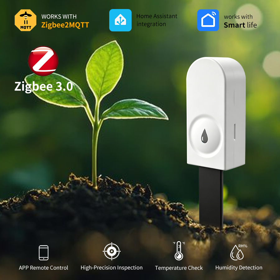 Smart Garden Sensors - Умный тестер почвы Zigbee 3.0, датчик