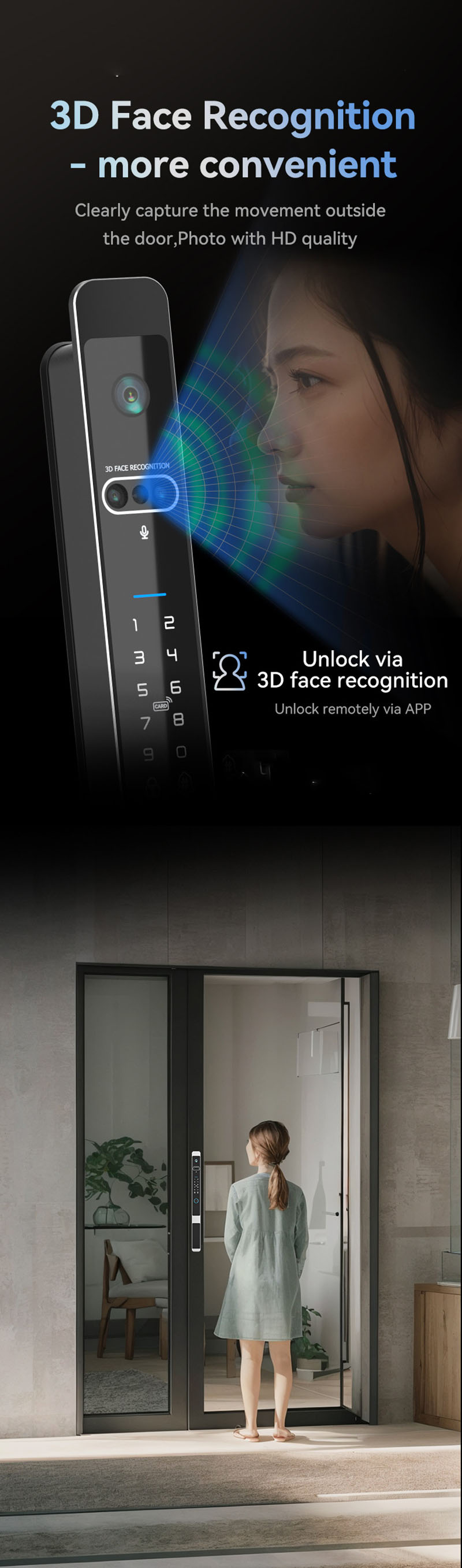 Камера видеодомофона Водонепро – обзор и цена Smart Garden Gate Lock