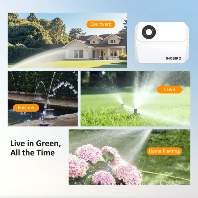 Умный контроллер полива Inkbir – обзор и цена Smart Garden Zone