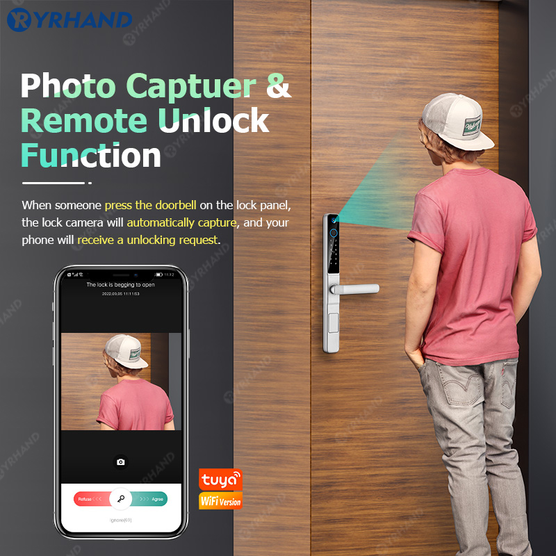 YRHAND IP66 БЕСКЛЮЧЕВОЙ кошачи – обзор и цена Smart Garden Gate Lock