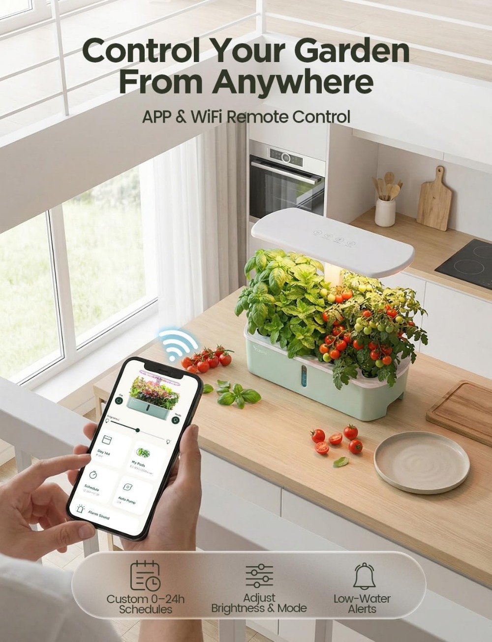 Умная гидропонная система для  – обзор и цена Smart Pod Garden