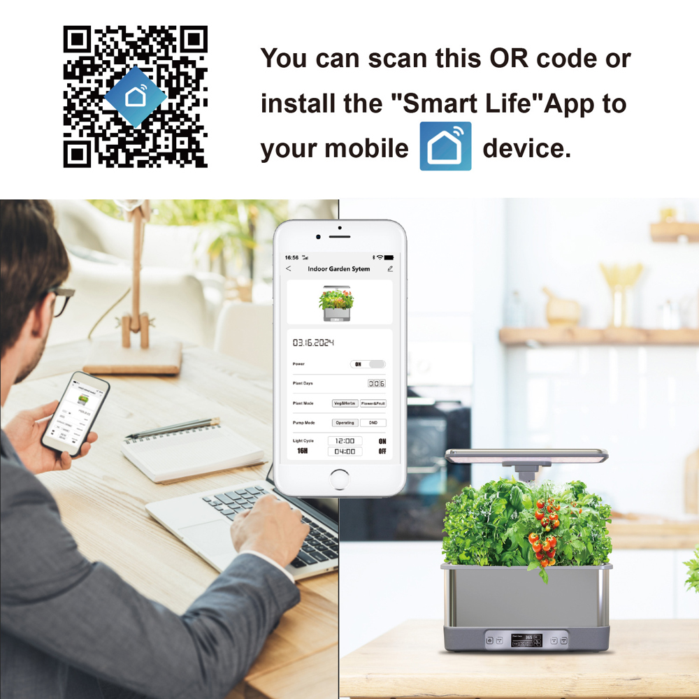 Tuya Wi-Fi система выращивания – обзор и цена Smart Pod Garden