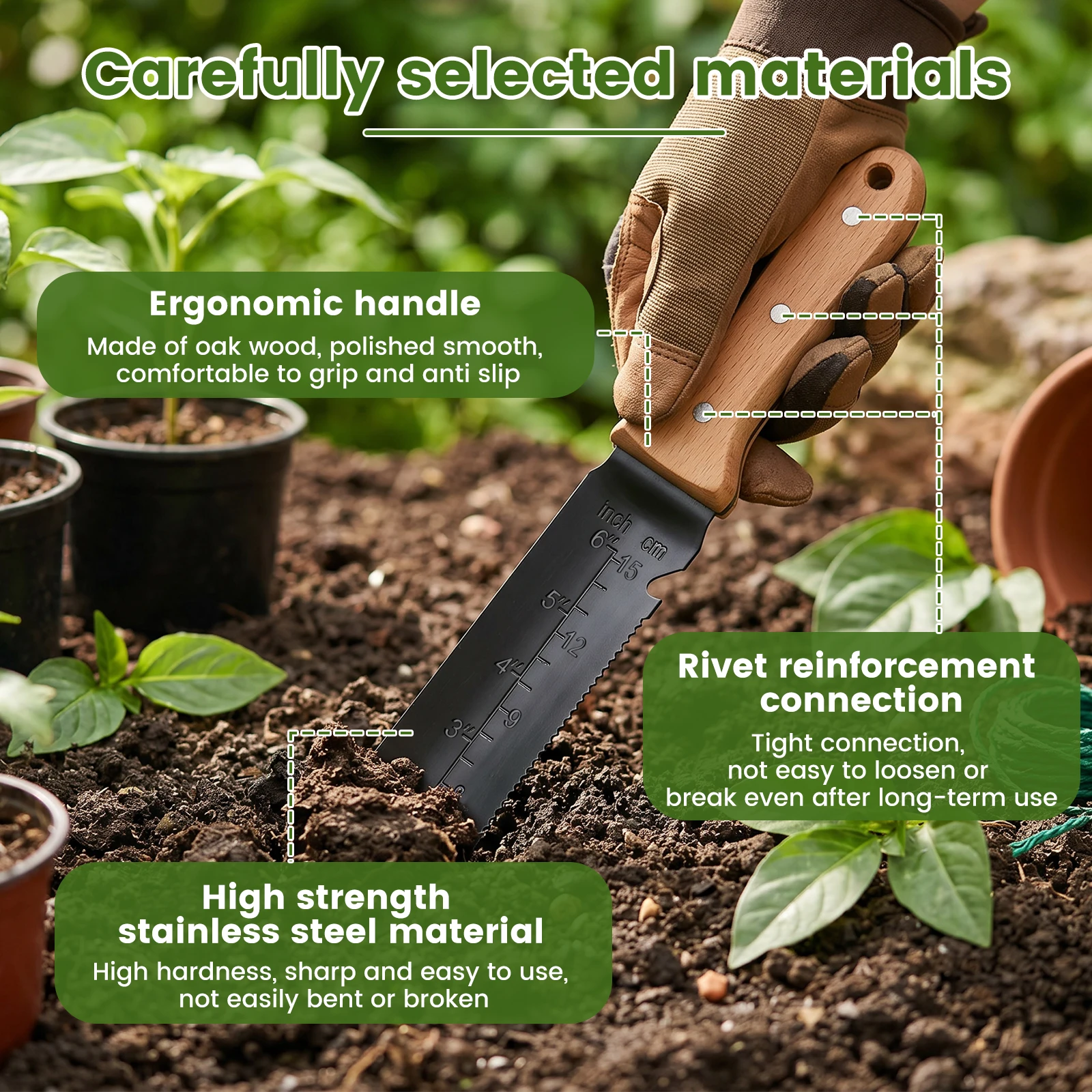 Садовый совок из нержавеющей с – обзор и цена Smart Garden Edging