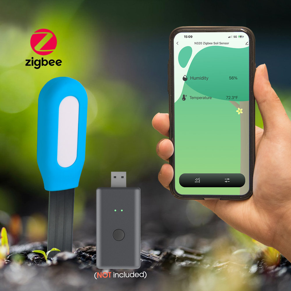 1 шт. Tuya Zigbee датчик почвы – обзор и цена Smart Garden Sensors
