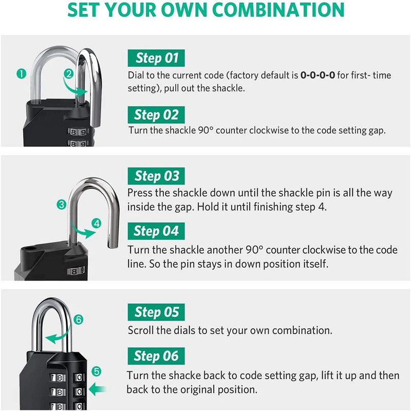 Наружный кодовый замок для без – обзор и цена Smart Garden Gate Lock