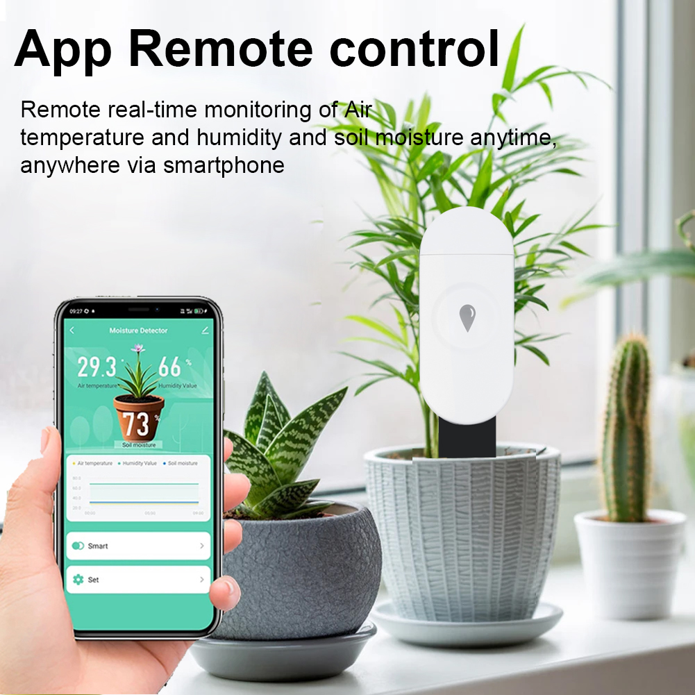 Tuya Zigbee детектор температу – обзор и цена Smart Garden Sensors