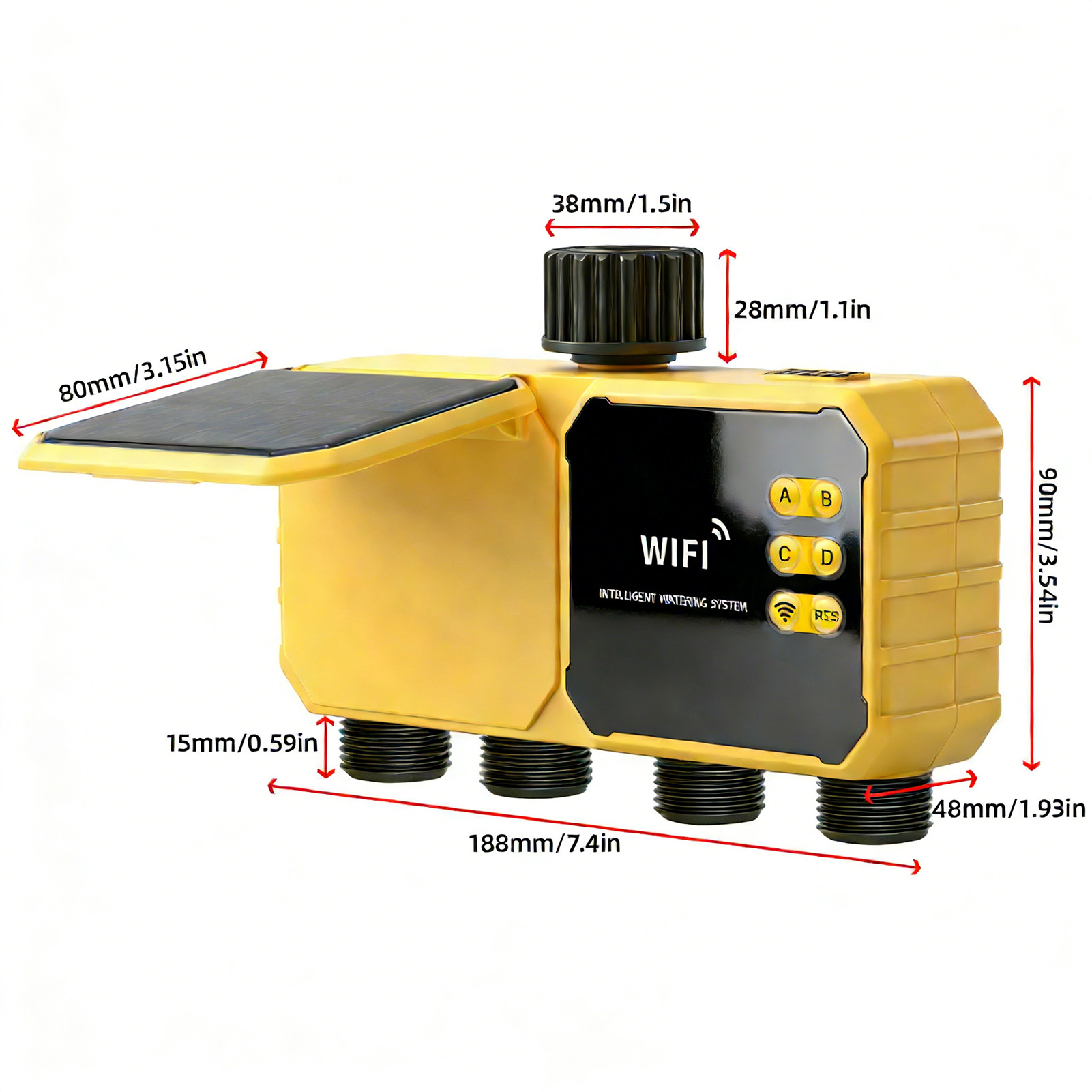 4-зонный Wi-Fi таймер для поли – обзор и цена Smart Garden Zone