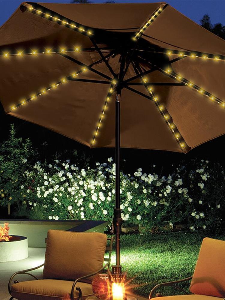 104 светодиодных солнечных све – обзор и цена Smart Garden Umbrella
