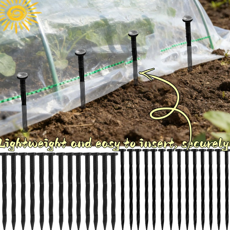Пластиковые спиральные колышки – обзор и цена Smart Garden Edging