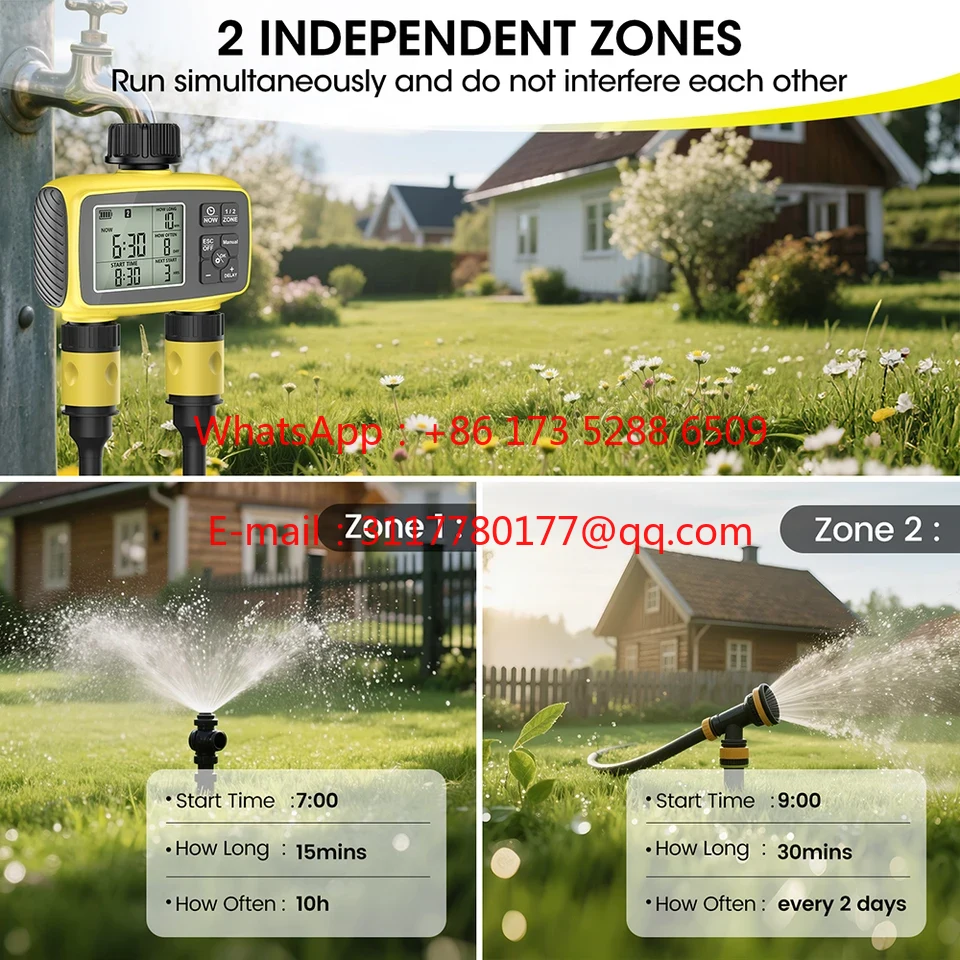 WAP01 Таймер для полива сада с – обзор и цена Smart Garden Zone