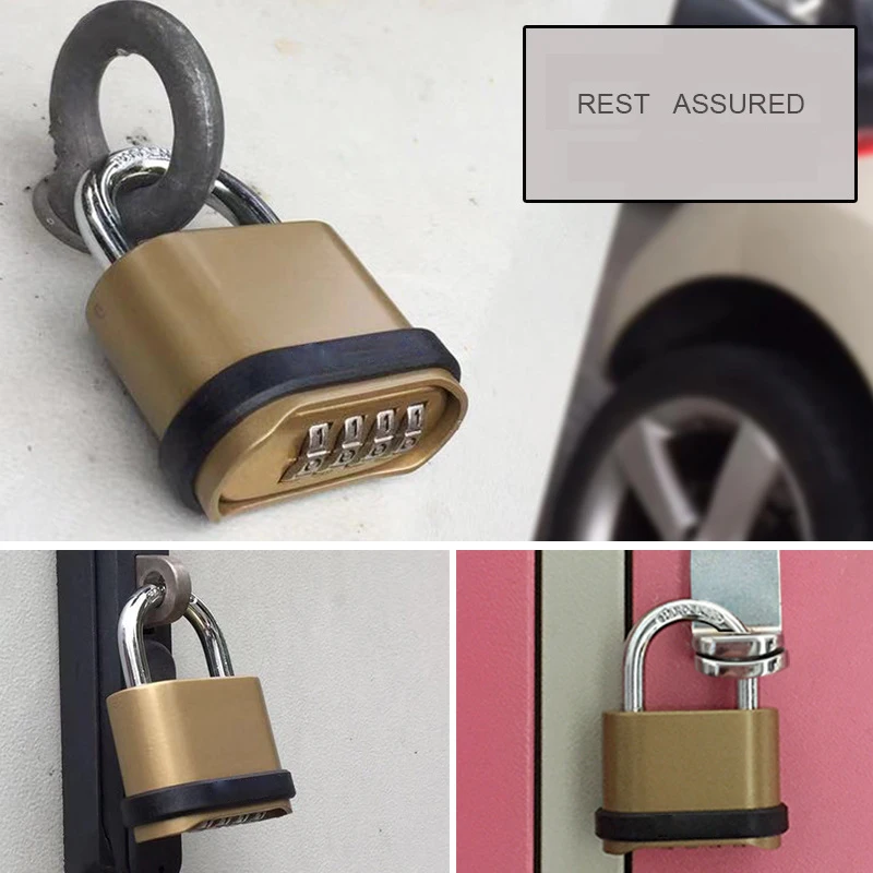 Наружный замок без ключа, 4-зн – обзор и цена Smart Garden Gate Lock