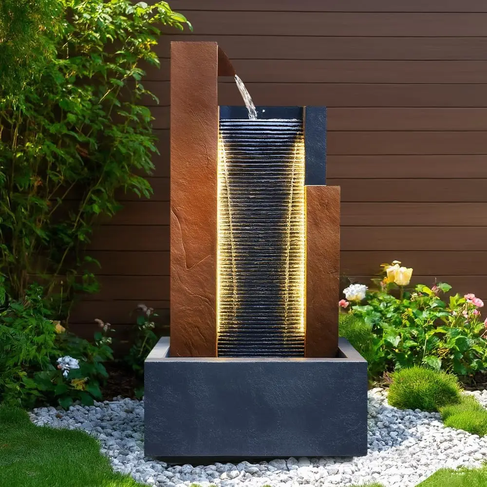 Умный большой уличный фонтан-в – обзор и цена Smart Garden Offices
