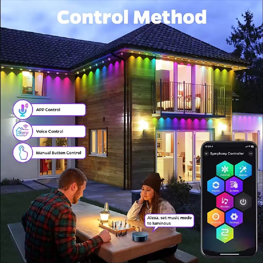 Умная RGBIC-подсветка для карн – обзор и цена Smart Garden Diy