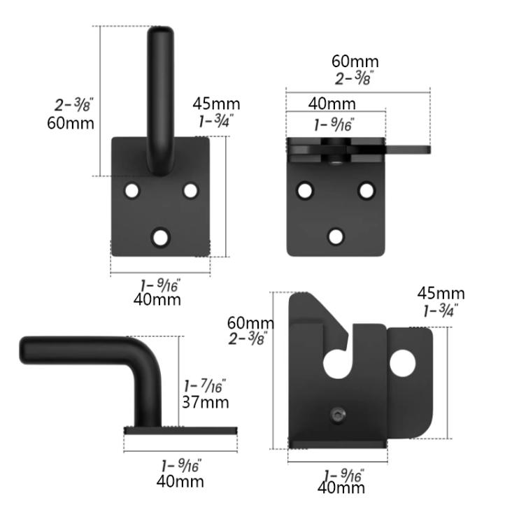 Автоматический самоблокирующий – обзор и цена Smart Garden Gate Lock