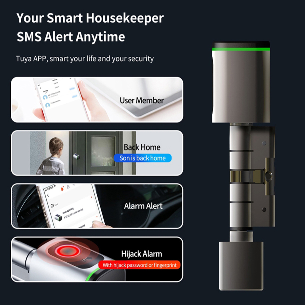 Zemismart BLE умный электронны – обзор и цена Smart Garden Gate Lock