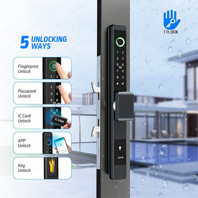 Биометрический цифровой дверно – обзор и цена Smart Garden Gate Lock