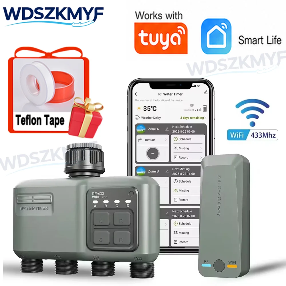 Умный Wi-Fi RF433 таймер полив – обзор и цена Smart Garden Products