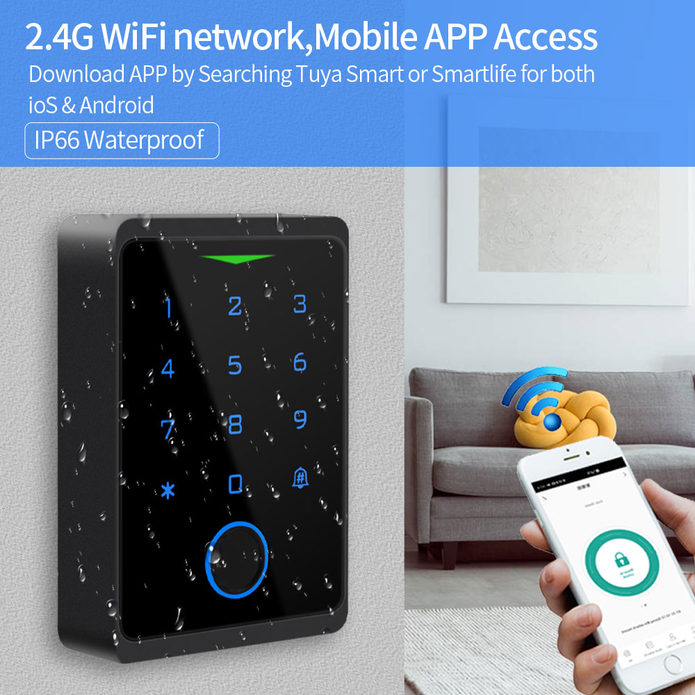 Tuya WIFI комплекты контроля д – обзор и цена Smart Garden Gate Lock