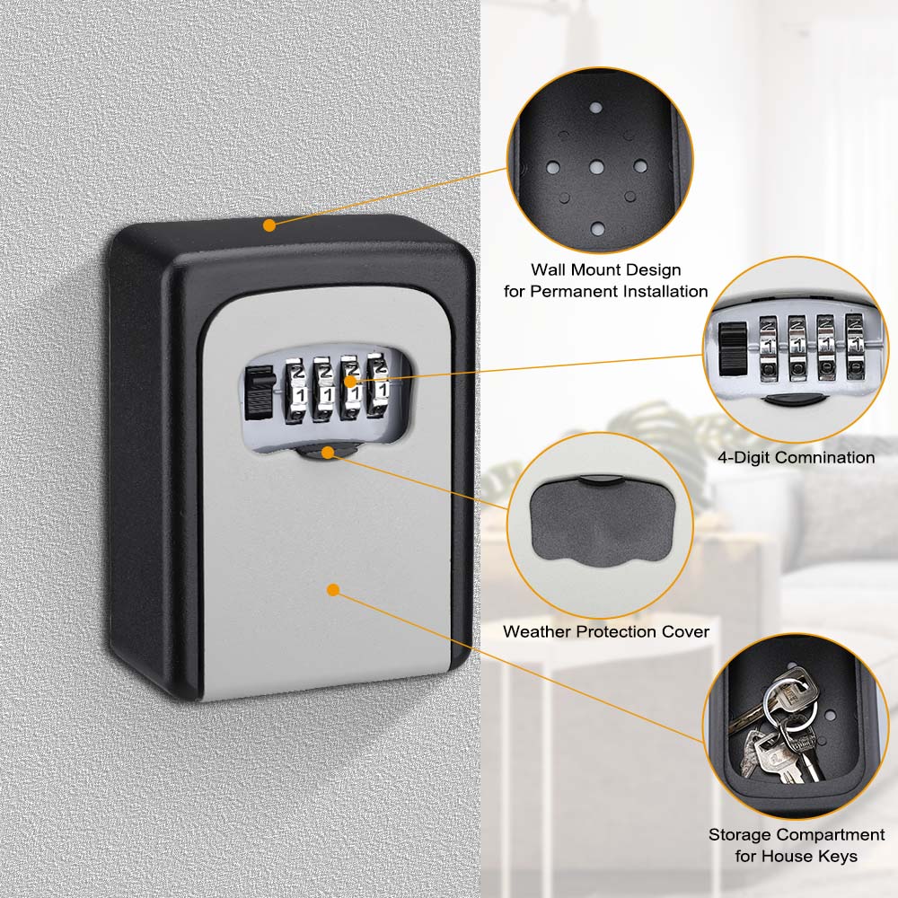 Ящик для хранения с замком пар – обзор и цена Smart Garden Gate Lock