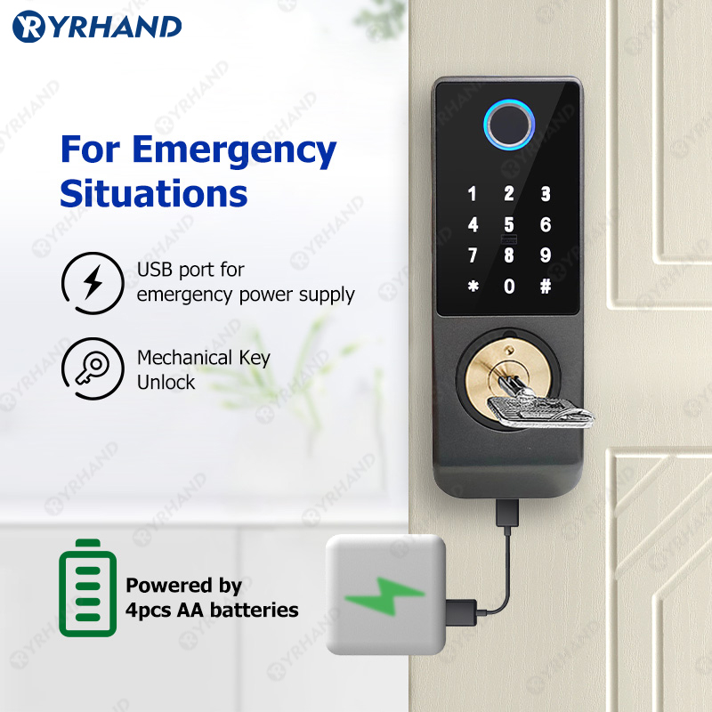 Дверной смарт-замок Tuya, водо – обзор и цена Smart Garden Gate Lock
