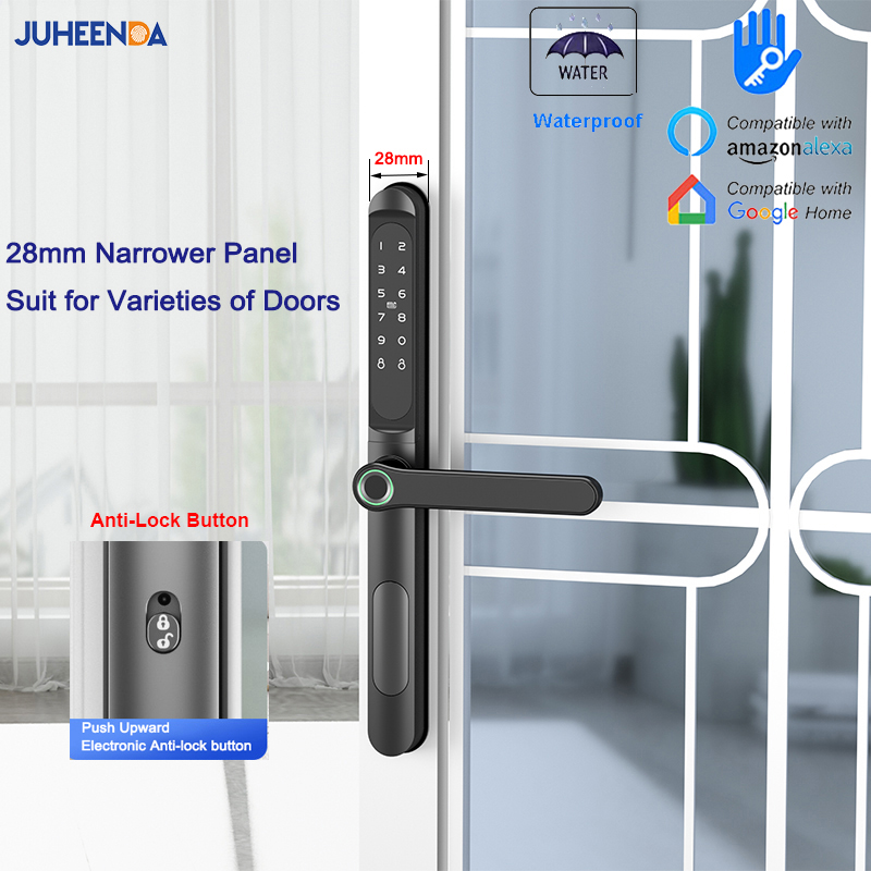 Умный алюминиевый дверной замо – обзор и цена Smart Garden Gate Lock
